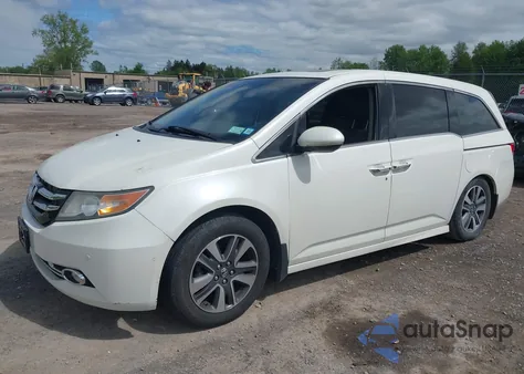 2015 Honda Odyssey Touring/Touring Elite из США, поврежденный, VIN 5FNRL5H91FB012330